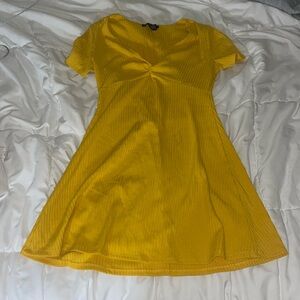 Yellow Casual Sundress Forever 21